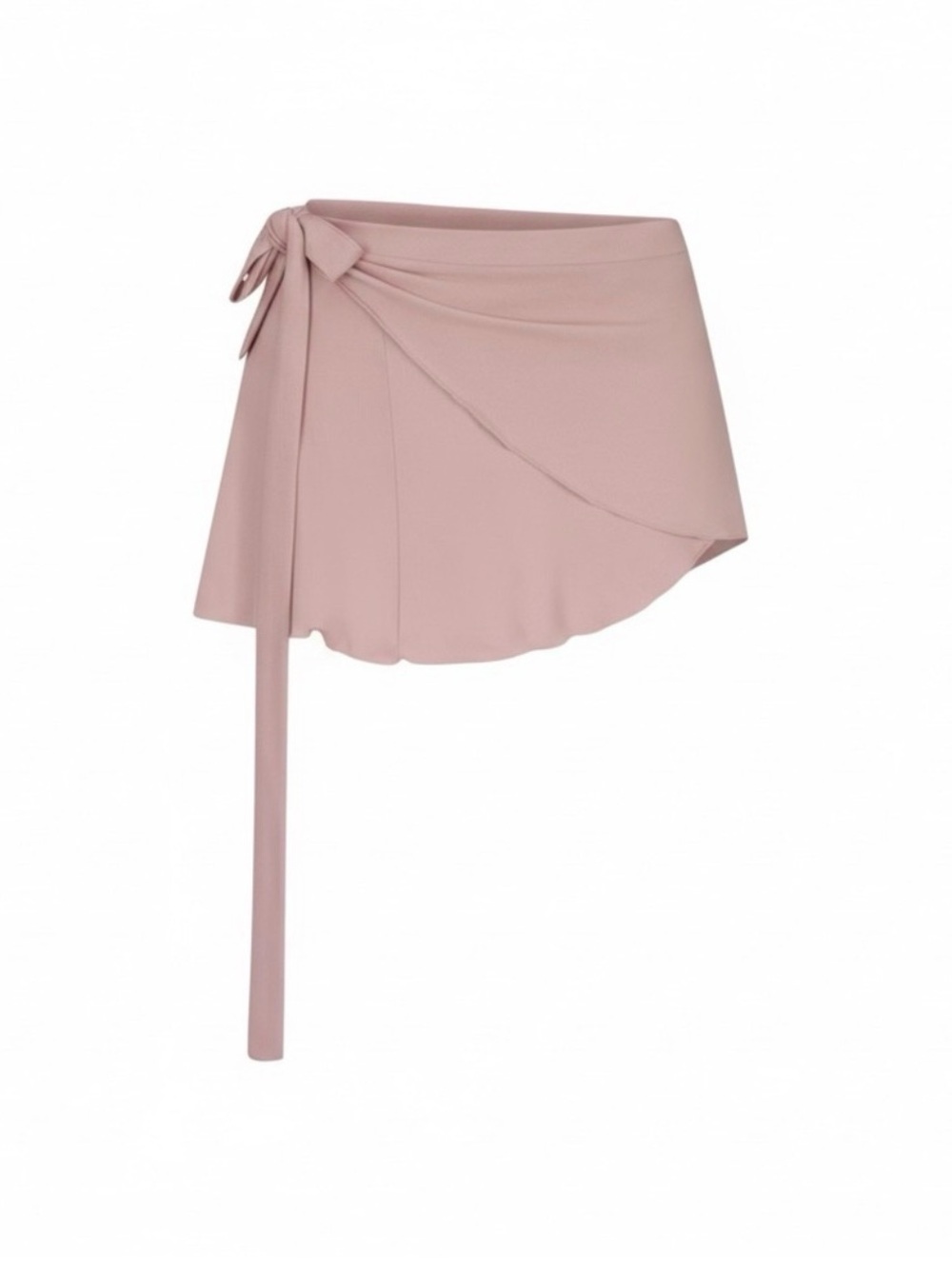 NikeSKIMS Stretch Knit Women's Wrap Skirt Himalayan Pink NWT